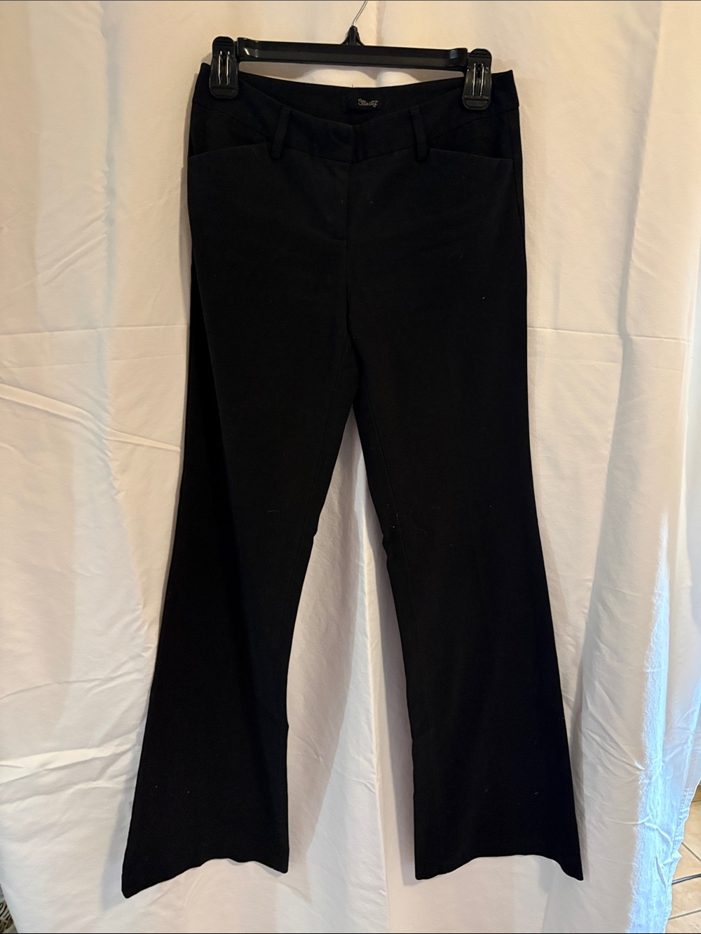 Star City Black Wide Leg Dress Pants